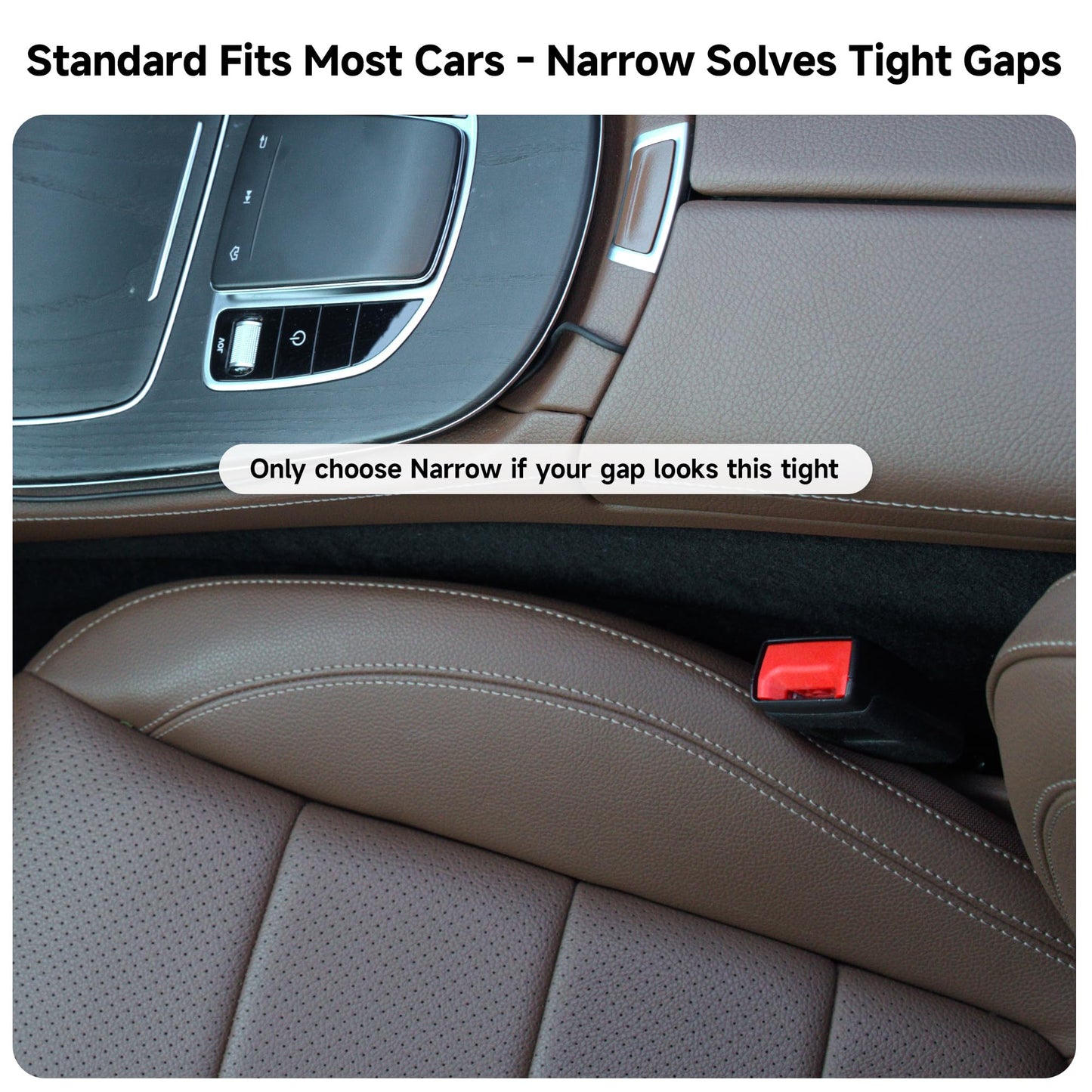 Givifive Car Seat Gap Filler Set of 2 – Universal Fit